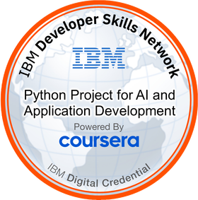 Python Project for AI & Application Development