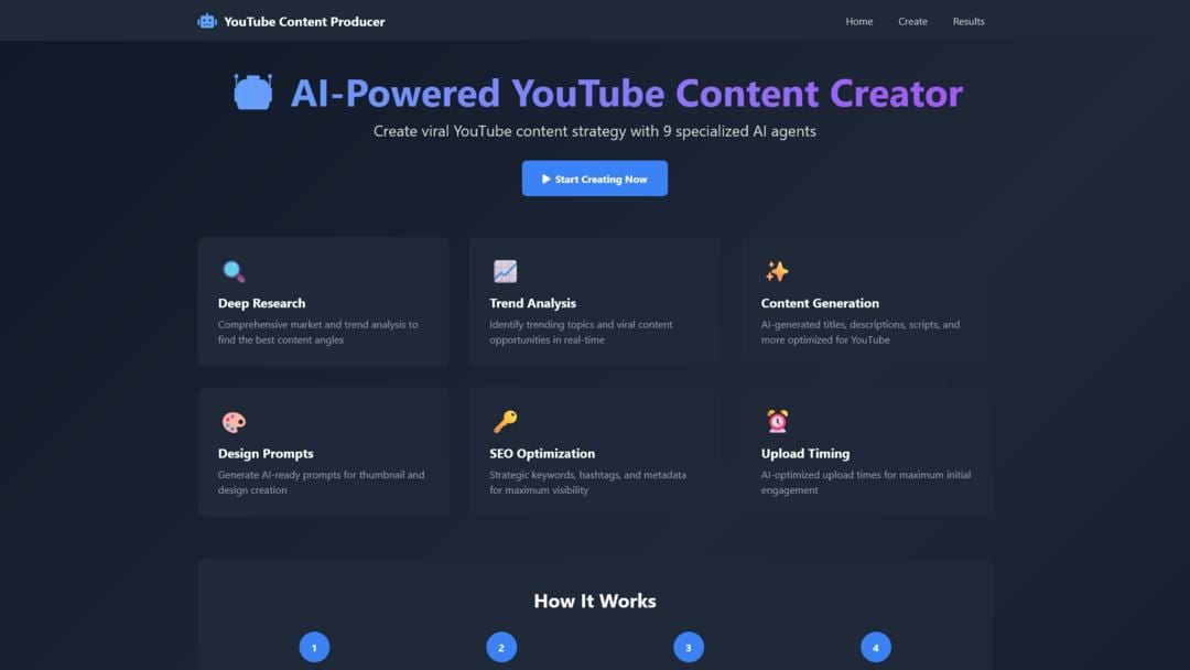 YouTube Content Producer screenshot